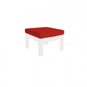 MarLiving Taburet MEXICO 02 51 cm z masivu/červený