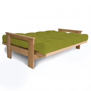 MarLiving Rozkladacia pohovka MEXICO 01 210 cm z masívu/zelená