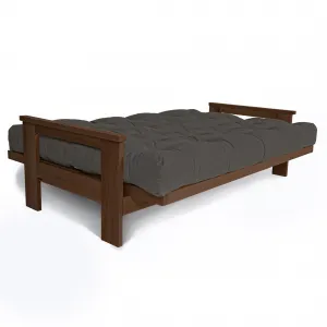 MarLiving Rozkladacia pohovka MEXICO 03 210 cm z masívu/šedá