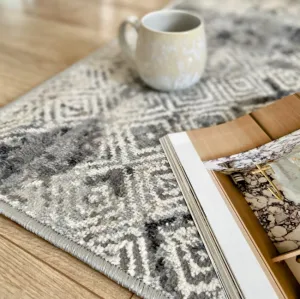 DECOREUM Koberec G500A PORTLAND biela Rozmery (v): 140x200