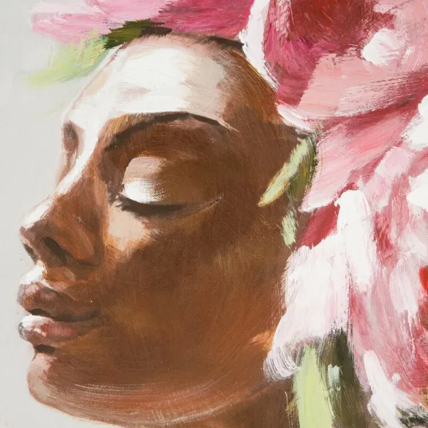 ArtFir Obraz WOMAN 567B | sivá 90 x 60 cm