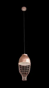 ArtFir Závesná lampa LUCY 01 | medená 20 x 21 cm