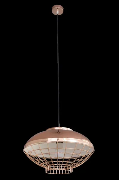 ArtFir Závesná lampa LUCY 03 | medená 39 x 11 cm