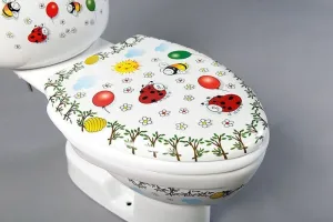 SAPHO - KID detské WC kombi vr.nádržky, zadný odpad, farebná potlač CK311.400.0F