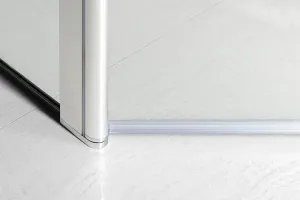 POLYSAN - MODULAR SHOWER stena na inštaláciu na múr, pre pripojenie otoč.panelu 1000  MS3A-100