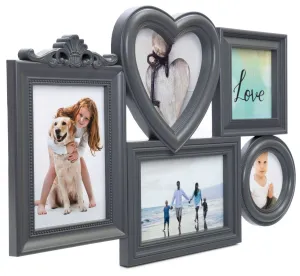 TZB Fotorámeček CORAZON 5 fotografi šedý