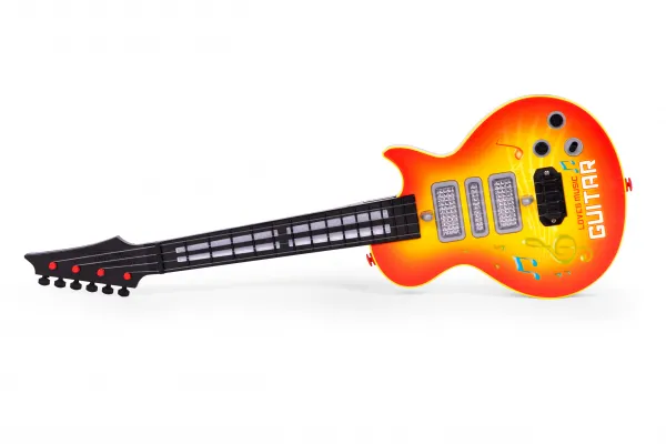 Rocková gitara pre deti s učením hrať na gitaru infračervené melódie