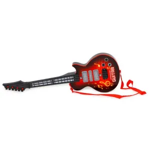 Rocková gitara pre deti s učením hrať na gitaru infračervené melódie