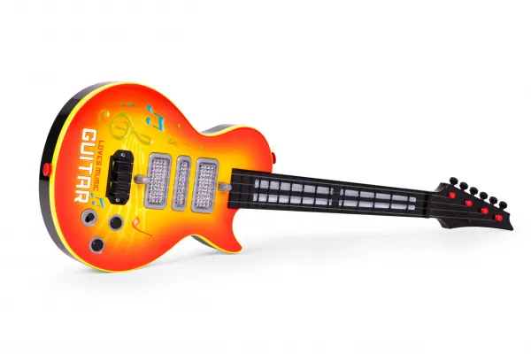 Rocková gitara pre deti s učením hrať na gitaru infračervené melódie