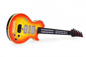 Rocková gitara pre deti s učením hrať na gitaru infračervené melódie