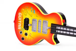 Rocková gitara pre deti s učením hrať na gitaru infračervené melódie