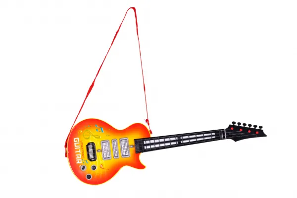 Rocková gitara pre deti s učením hrať na gitaru infračervené melódie