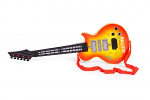 Rocková gitara pre deti s učením hrať na gitaru infračervené melódie