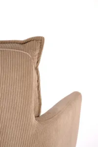 Otočné jedálenské kreslo K528 Halmar Cappuccino
