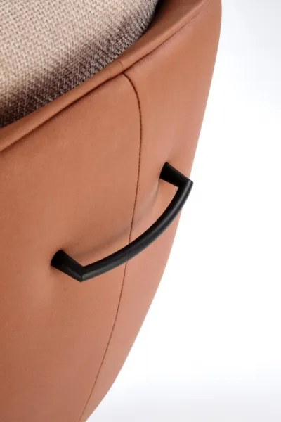 Otočné jedálenské kreslo K554 Halmar Šedá