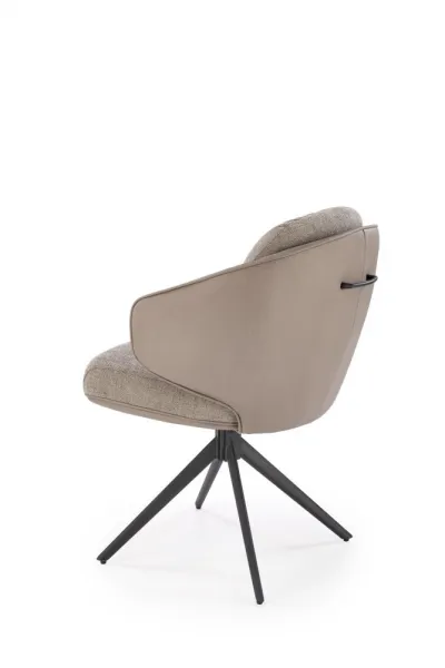 Otočné jedálenské kreslo K554 Halmar Šedá