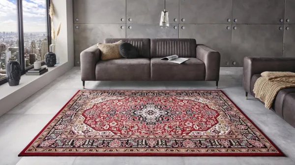 Koberec Mirkan Skazar Isfahan červený