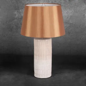 Dekoratívna lampa EDNA 01 krémová