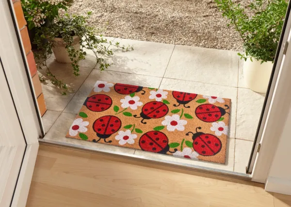 Hanse Home Collection koberce Rohožka Lienky 105578 - na von aj na doma - 45x75 cm