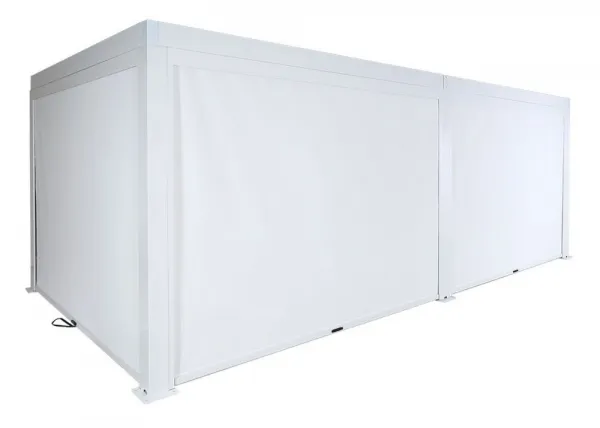 Bioklimatická pergola HWC-L46 3x6 so 6 bočnými stenami