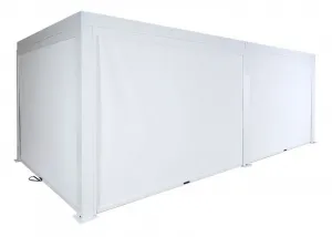 Bioklimatická pergola HWC-L46 3x6 so 6 bočnými stenami