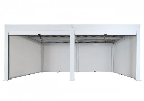 Bioklimatická pergola HWC-L46 3x6 so 6 bočnými stenami