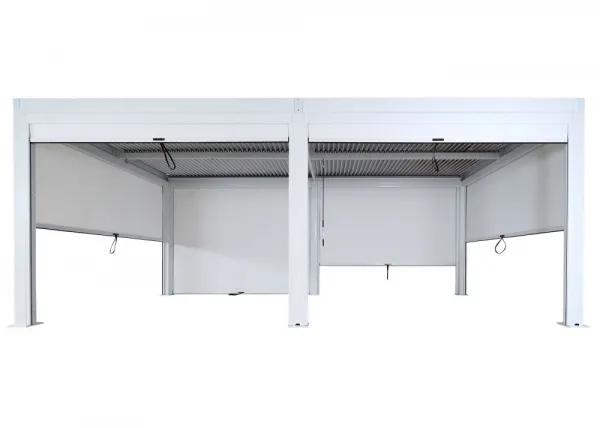 Bioklimatická pergola HWC-L46 3x6 so 6 bočnými stenami