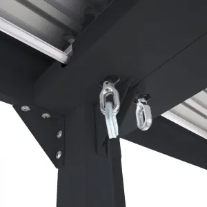 Bioklimatická pergola HWC-L46 3x6