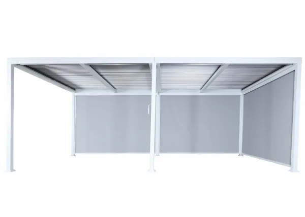 Bioklimatická pergola HWC-L46 3x6 so 3 bočnými stenami