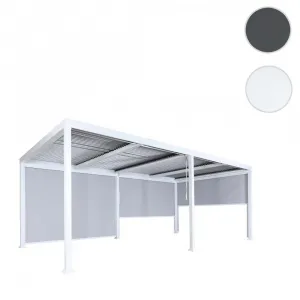 Bioklimatická pergola HWC-L46 3x6 so 3 bočnými stenami