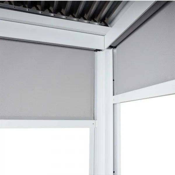 Bioklimatická pergola HWC-L46 3x6 so 3 bočnými stenami