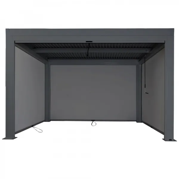 Bioklimatická pergola HWC-L46 3x3 so 4 bočnými stenami