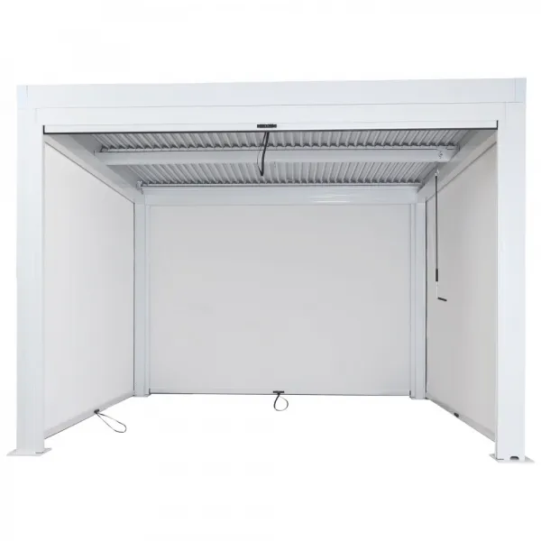 Bioklimatická pergola HWC-L46 3x3 so 4 bočnými stenami