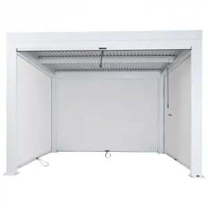 Bioklimatická pergola HWC-L46 3x3 so 4 bočnými stenami