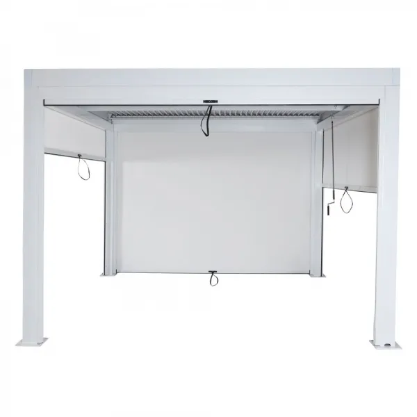 Bioklimatická pergola HWC-L46 3x3 so 4 bočnými stenami
