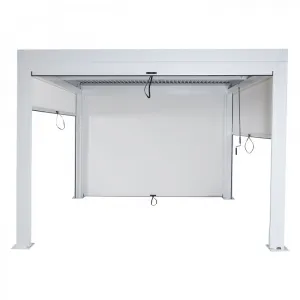 Bioklimatická pergola HWC-L46 3x3 so 4 bočnými stenami