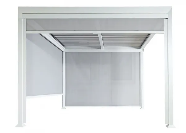 Bioklimatická pergola HWC-L41 3x3 so 3 bočnými stenami