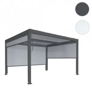 Bioklimatická pergola HWC-L41 3x3 so 3 bočnými stenami