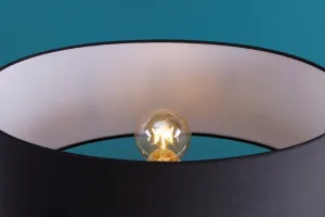 Stolová lampa TEJE Dekorhome Červená