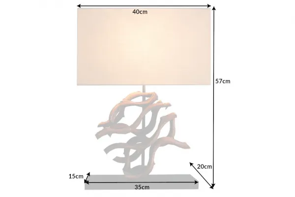 Stolová lampa RYMUM Dekorhome