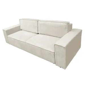 Rozkladacia pohovka HARPERA BIG SOFA Tempo Kondela Krémová
