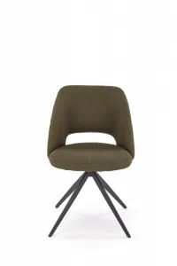 Otočné jedálenské kreslo K546 Halmar Šedá