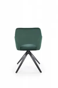 Otočné jedálenské kreslo K535 Halmar Zelená
