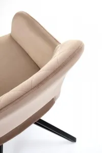 Otočné jedálenské kreslo K535 Halmar Zelená