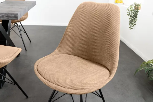 Jedálenská stolička 4 ks IKAROS Dekorhome Zelená