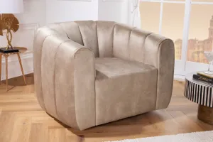 Kreslo SALENI Dekorhome Sivá