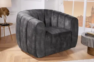 Kreslo SALENI Dekorhome Sivá