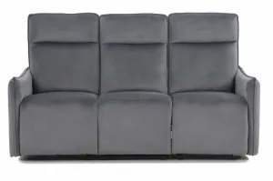 Trojité polohovacie kreslo TRAVIS VELVET 3 Signal Béžová