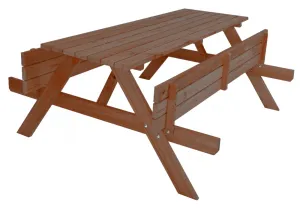 Set PIKNIK - 180 cm ROJAPLAST Gaštan