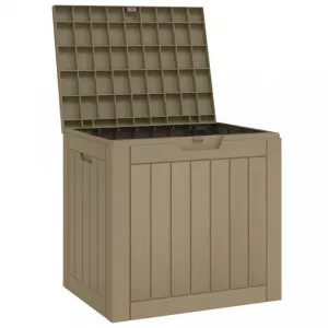 Záhradný úložný box 118 l Dekorhome Světle hnědá